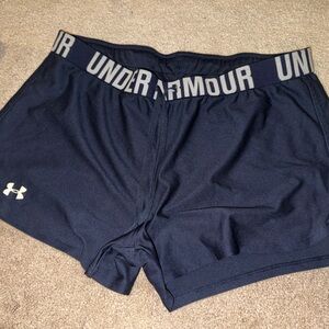 Under Armour Dark Blue Performance Shorts